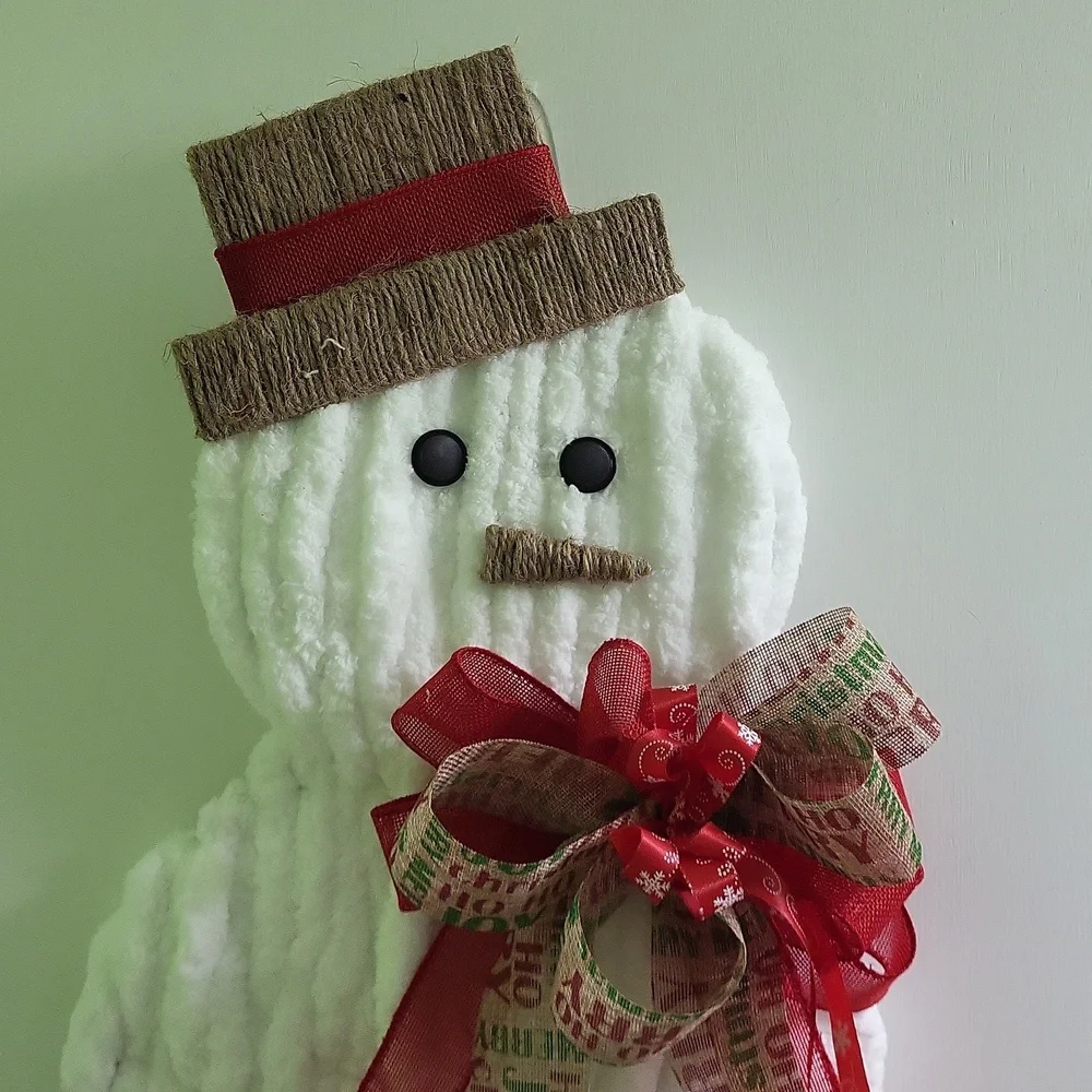 Clearance Sale! Snowman wreath
